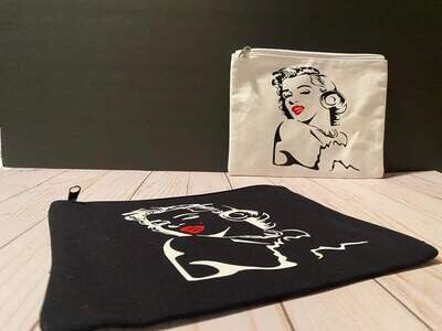 Marilyn Munroe Canvas Pouch