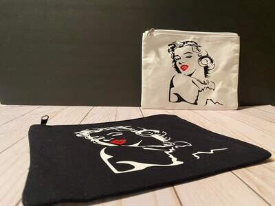 Marilyn Munroe Canvas Pouch