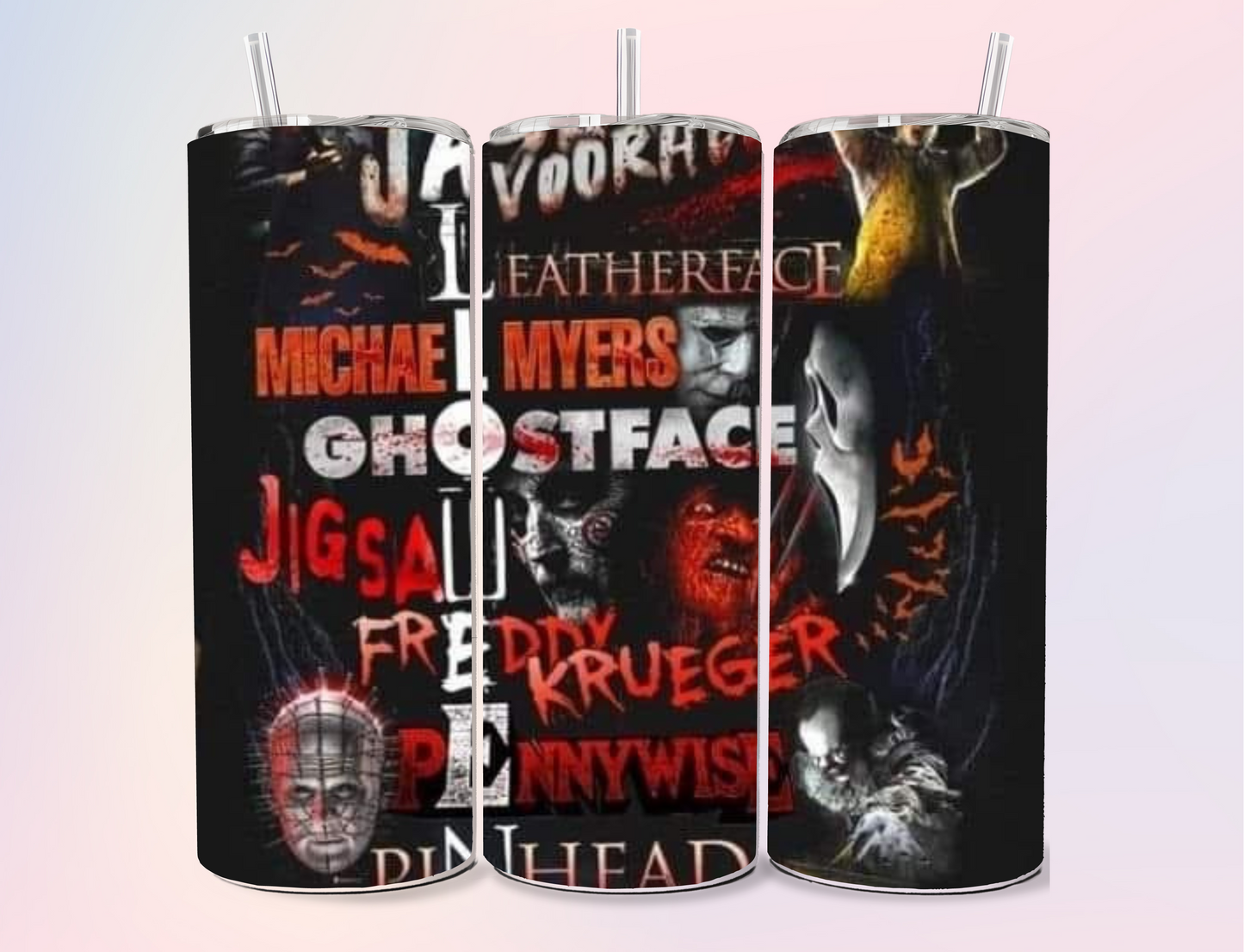 Horror, 20oz Tumblers, Hot, Cold, Drinkware