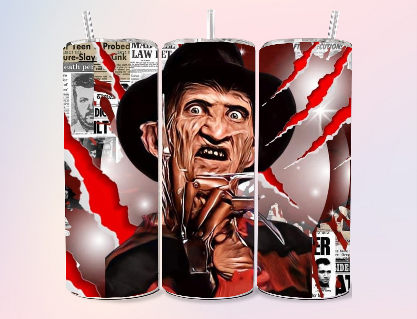 Horror, 20oz Tumblers, Hot, Cold, Drinkware