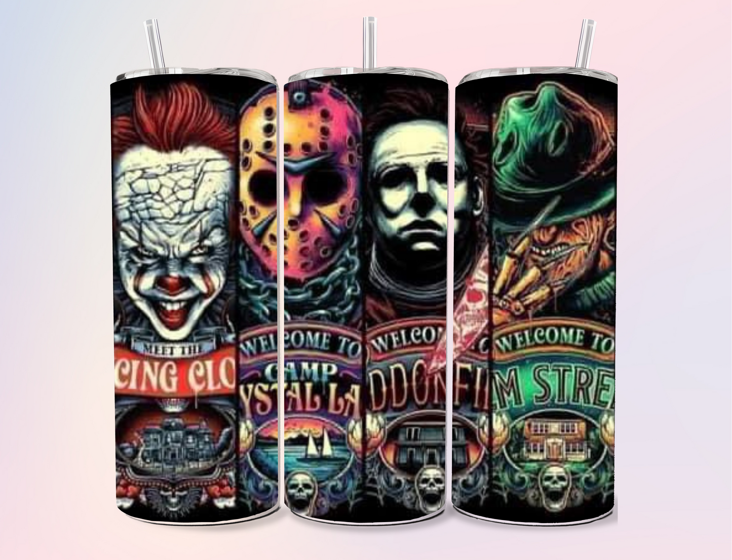 Horror, 20oz Tumblers, Hot, Cold, Drinkware