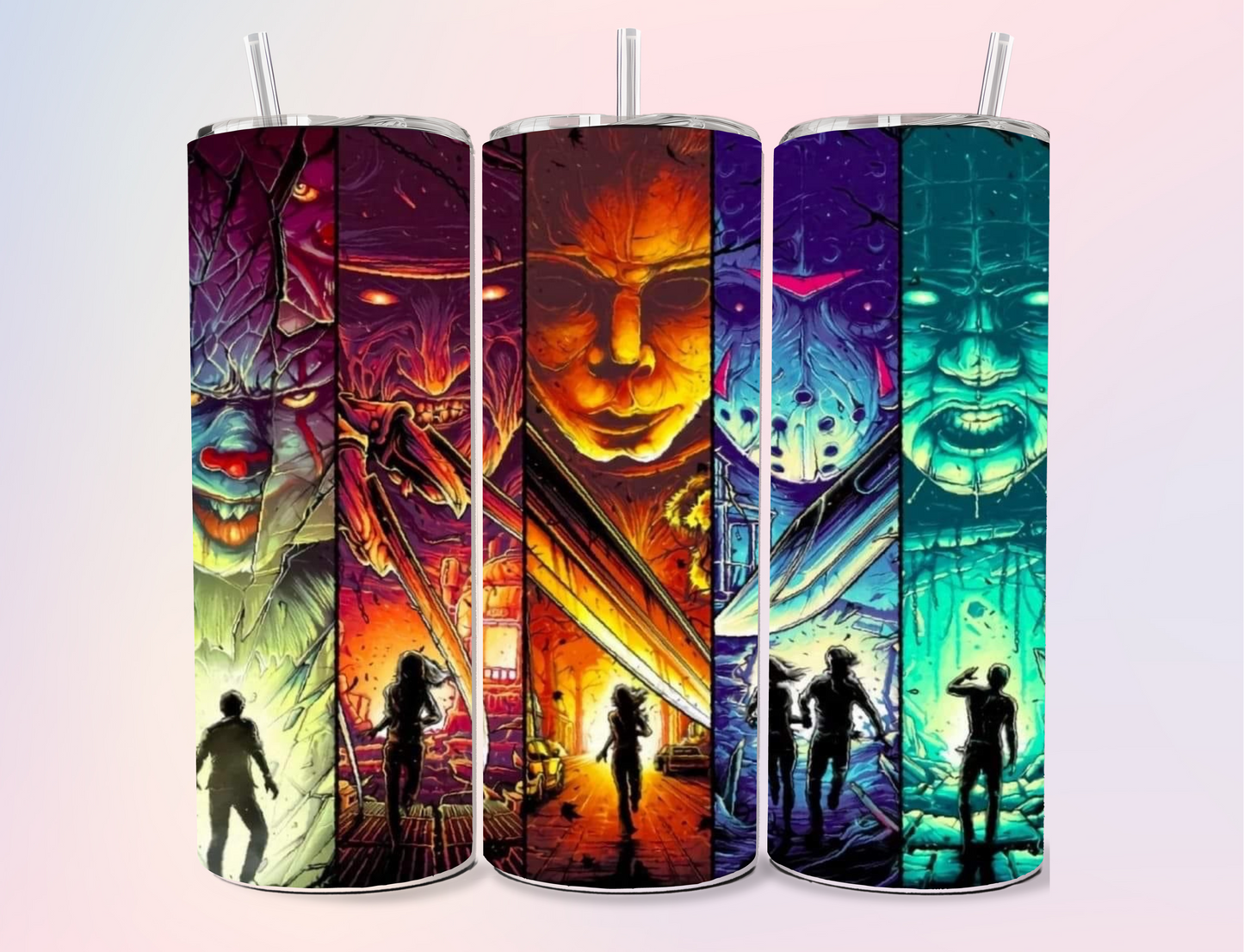 Horror, 20oz Tumblers, Hot, Cold, Drinkware