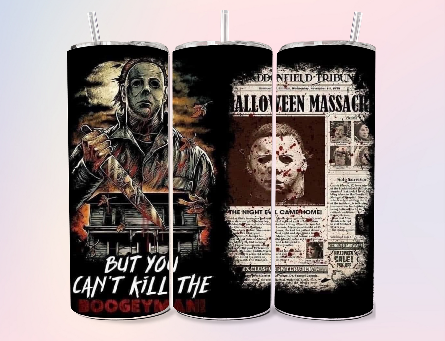 Horror, 20oz Tumblers, Hot, Cold, Drinkware