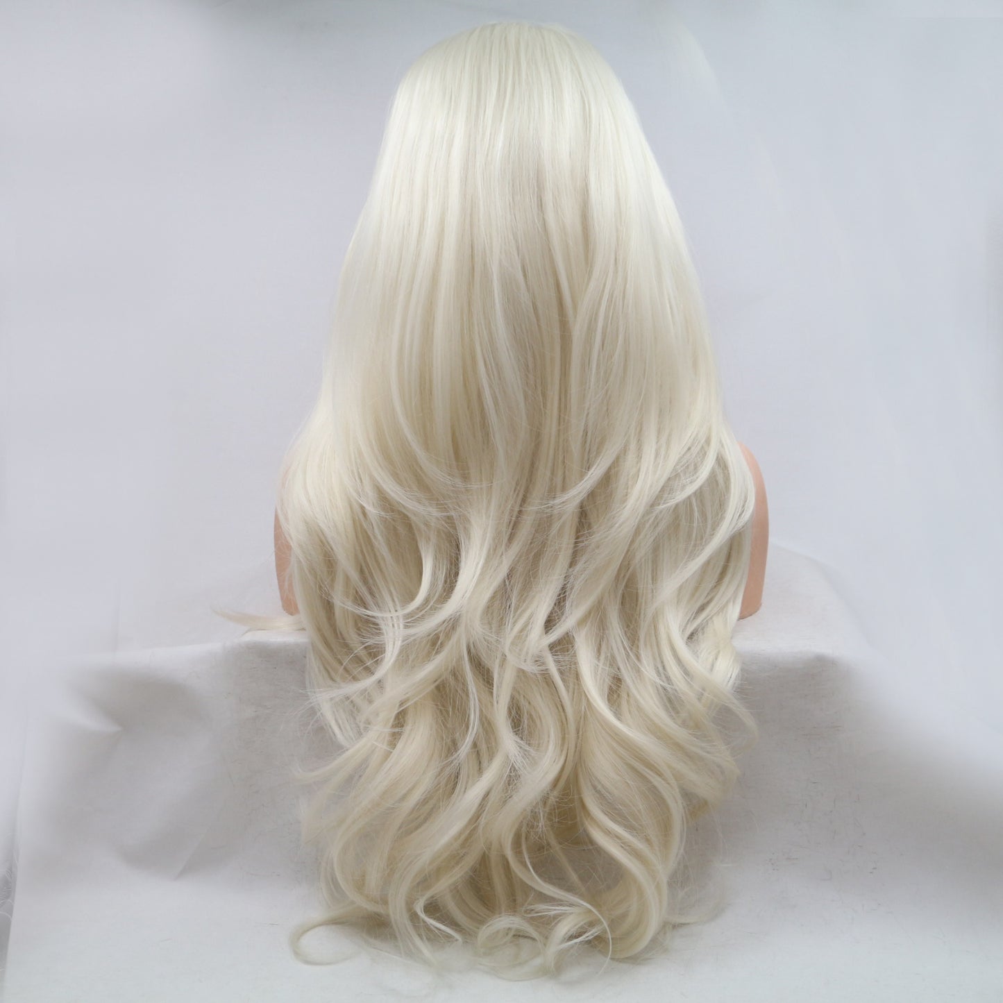 13*3" Lace Front Wigs Synthetic Long Wavy 24" 130% Density